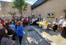 La Escuela Municipal Gustavo Levene abrió sus puertas para recibir a la Madre Morena