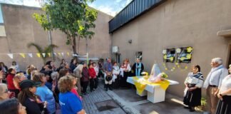 La Escuela Municipal Gustavo Levene abrió sus puertas para recibir a la Madre Morena