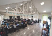 La Madre del Valle llevó su bendición a la Secretaría de Presupuesto en el CAPE