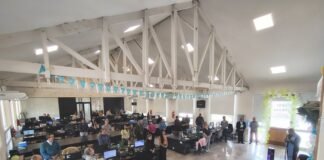 La Madre del Valle llevó su bendición a la Secretaría de Presupuesto en el CAPE