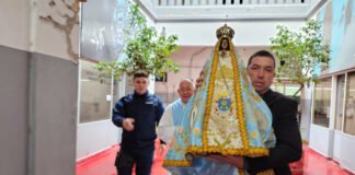 La Madre Morena visita el Poder Judicial de Catamarca