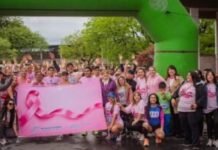 La “Maratón Rosa” se corrió en Valle Viejo
