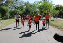 Los centros de primera infancia municipales realizaron su tradicional maratón en el Parque Adán Quiroga