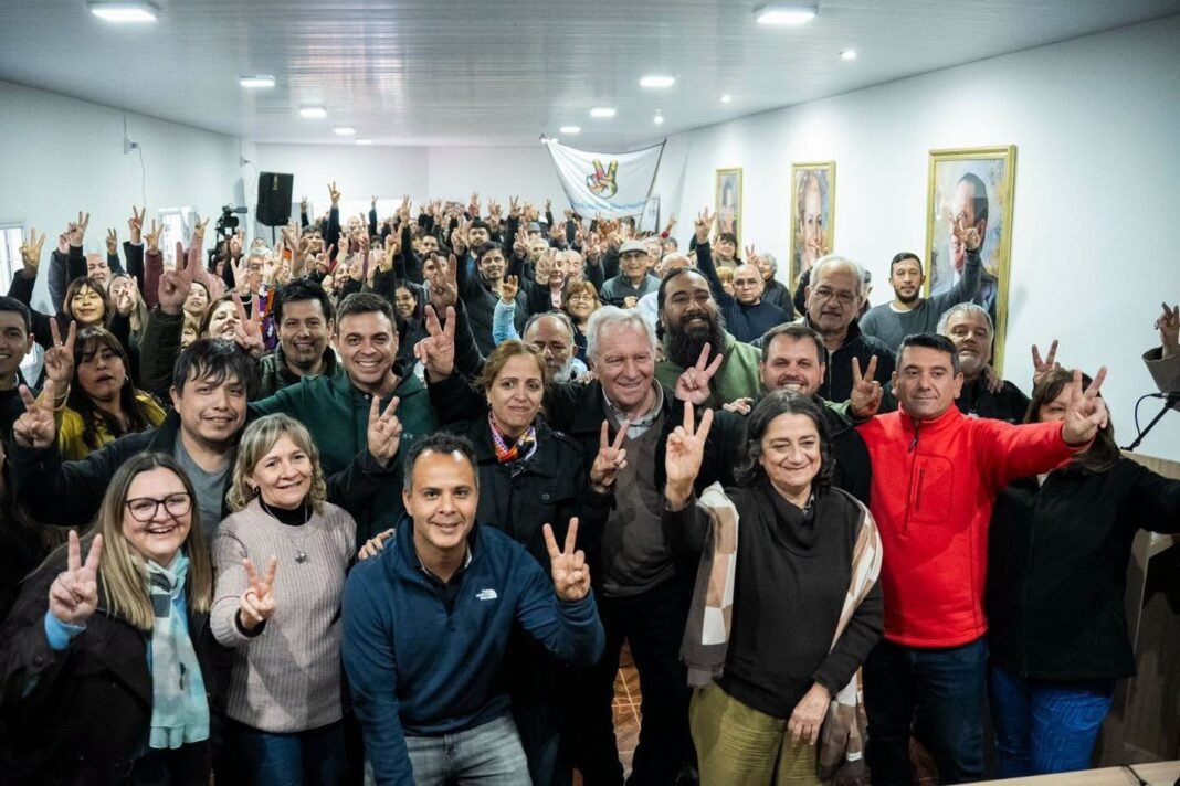 Lucía Corpacci encabezó el acto de la Lealtad Peronista