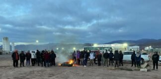 Proveedores mineros cortaron el ingreso a la planta de litio en Fiambalá