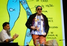 Rep presentó “Charly absoluto” ante el público de la Feria del Libro