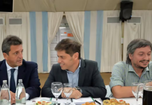 Se reunieron Axel Kicillof, Máximo Kirchner y Sergio Massa con gobernadores del PJ para ordenar la interna y defender las PASO