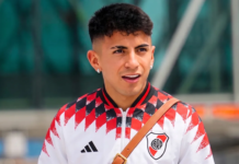 Vuelve Thiago Almada en River para enfrentar a Sarmiento